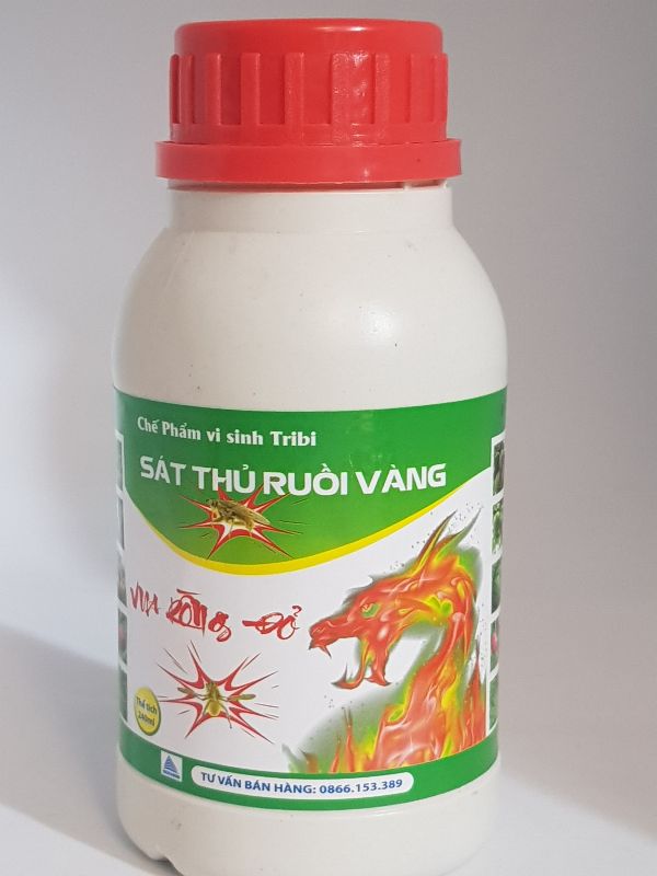 Chế phẩm vi sinh Sát thủ ruồi vàng (240ml) diệt trừ và xua đuổi ruồi vàng, ruồi đục quả, sâu bọ và côn trùng gây hại cây trồng.