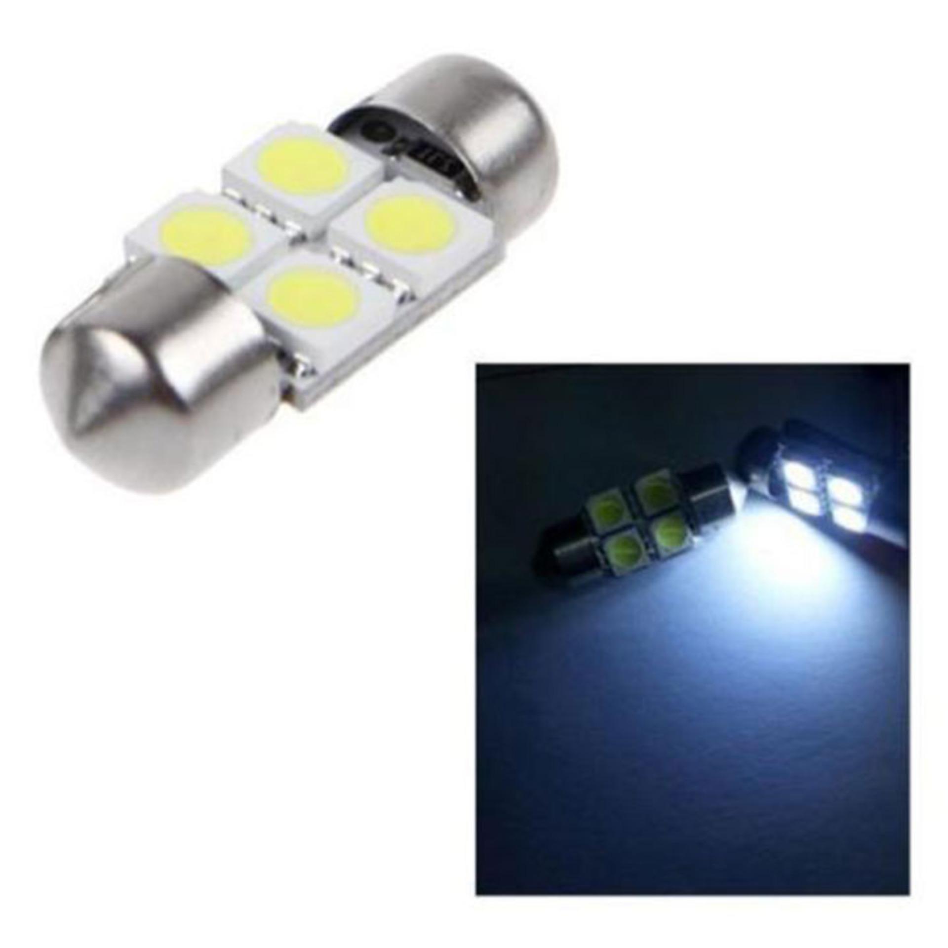 Đèn trần chiếu sáng nội thất ô tô 4 LED (36mm)