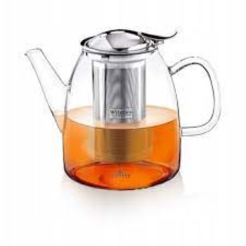 Bình lọc trà thủy tinh Wilmax 0.6L (cao)