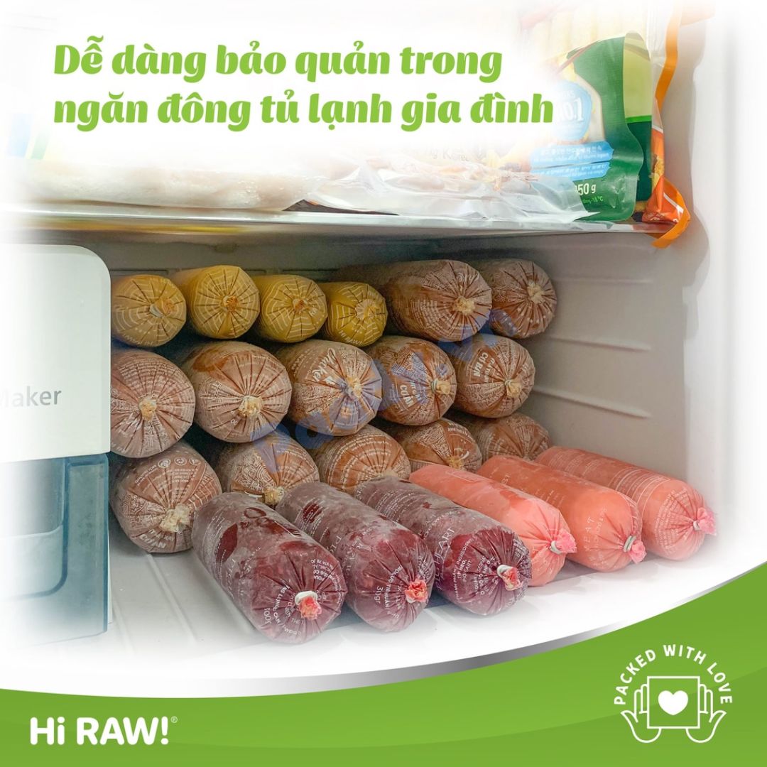 Thịt Tươi Hi Raw DOG Food Cho CHÓ (Chỉ Ship Hoả Tốc)