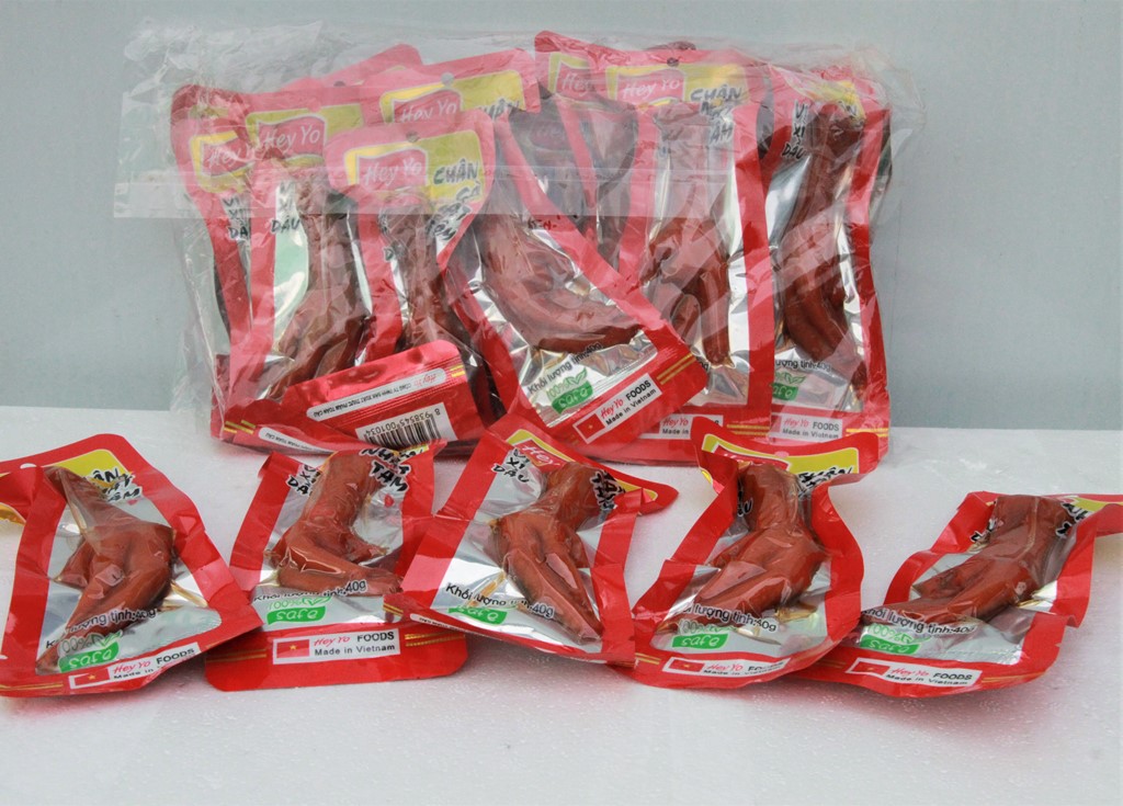 Chân Gà Cay Vị Xì Dầu Hey Yo