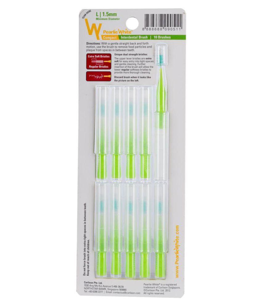 BÀN CHẢI KẼ RĂNG L 1,5MM PEARLIE WHITE