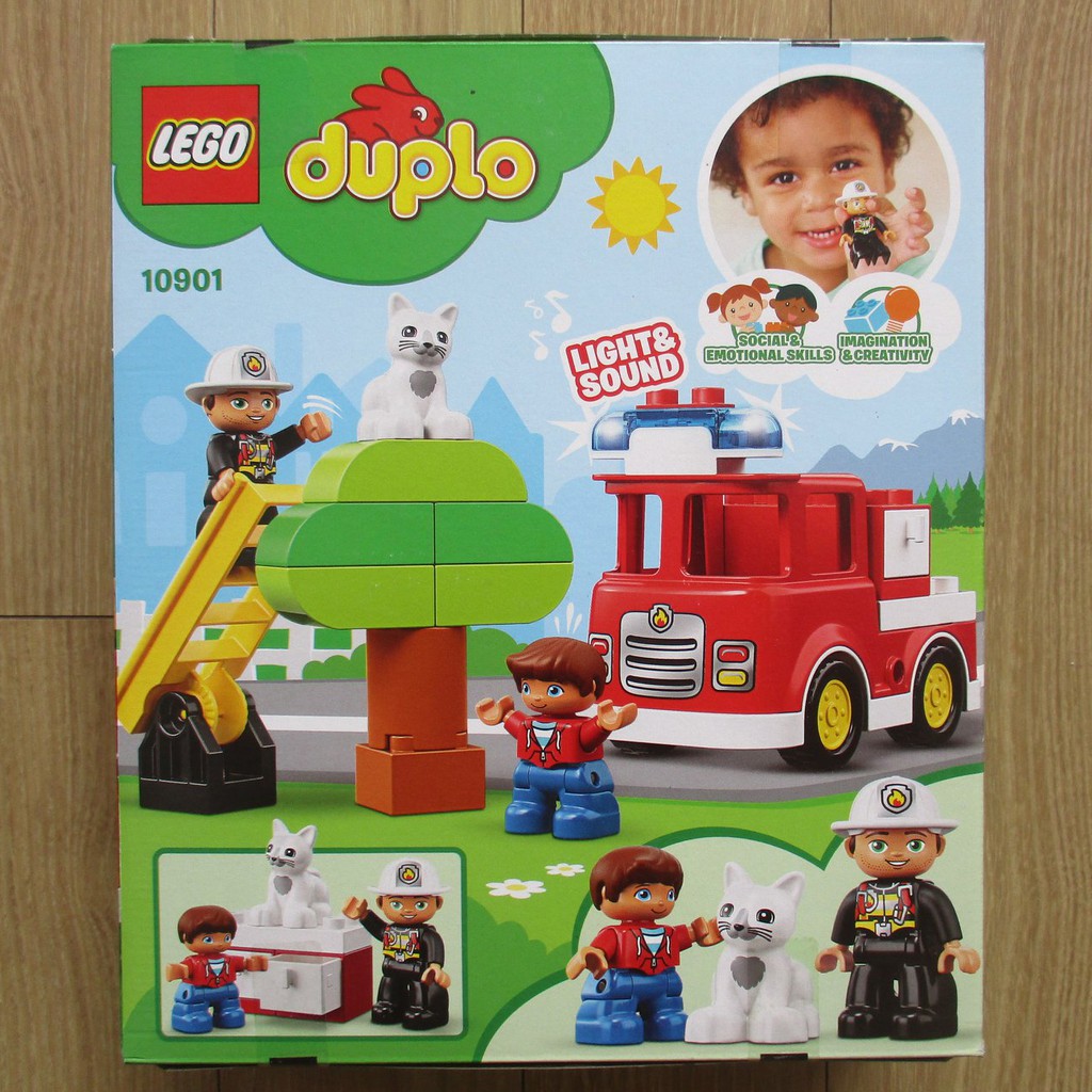 LEGO DUPLO 10901 Xe Cứu Hỏa Của Bé