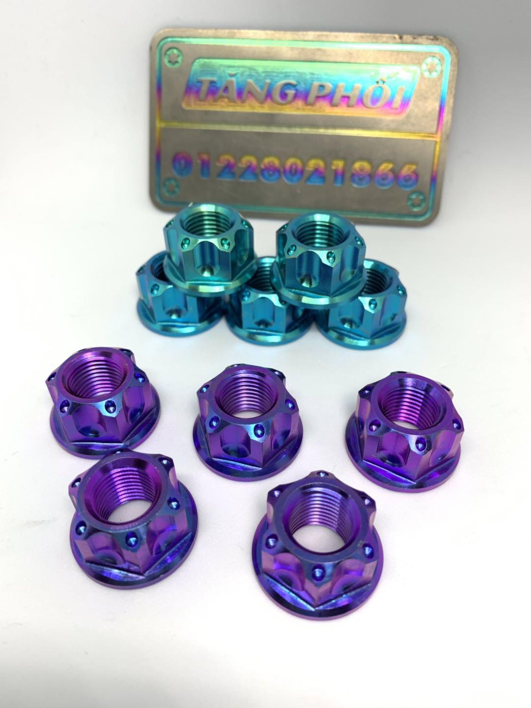 1 con Tán 12 ly Titan Gr5 cho cốt gấp xe máy  tán cốt bánh trước sau của nhiều dòng xe