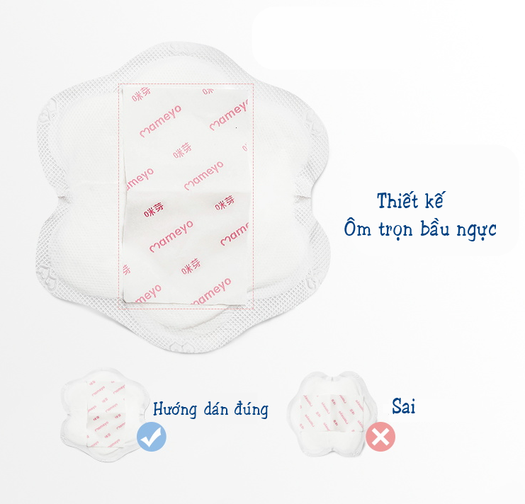 Combo 200 Miếng Lót Thấm Sữa Mameyo