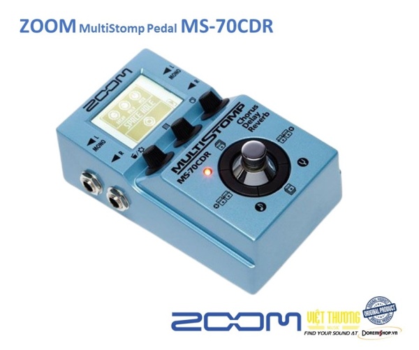 Pedal hiệu ứng guitar ZOOM Multi Effects Pedal MS-50G