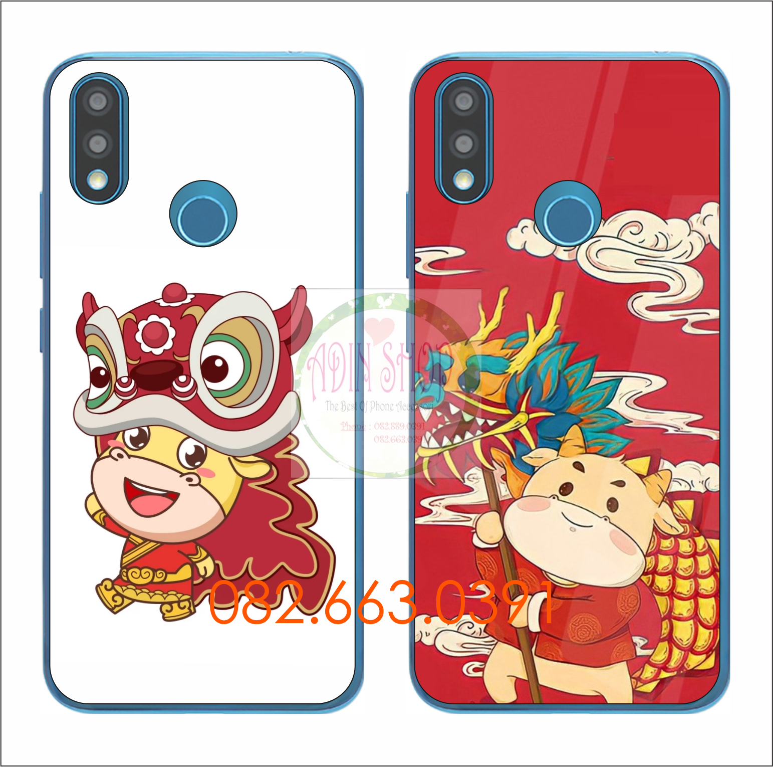 [HCM]Ốp lưng in hình tết Vsmart Joy 2+ / Joy 1 / Joy 1+ / Active 1 / Active 1+