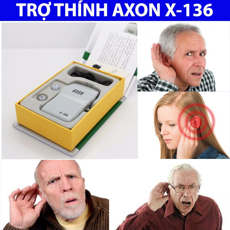 Máy trợ thính axon x136 - tai trợ thính, trợ điếc axon x136