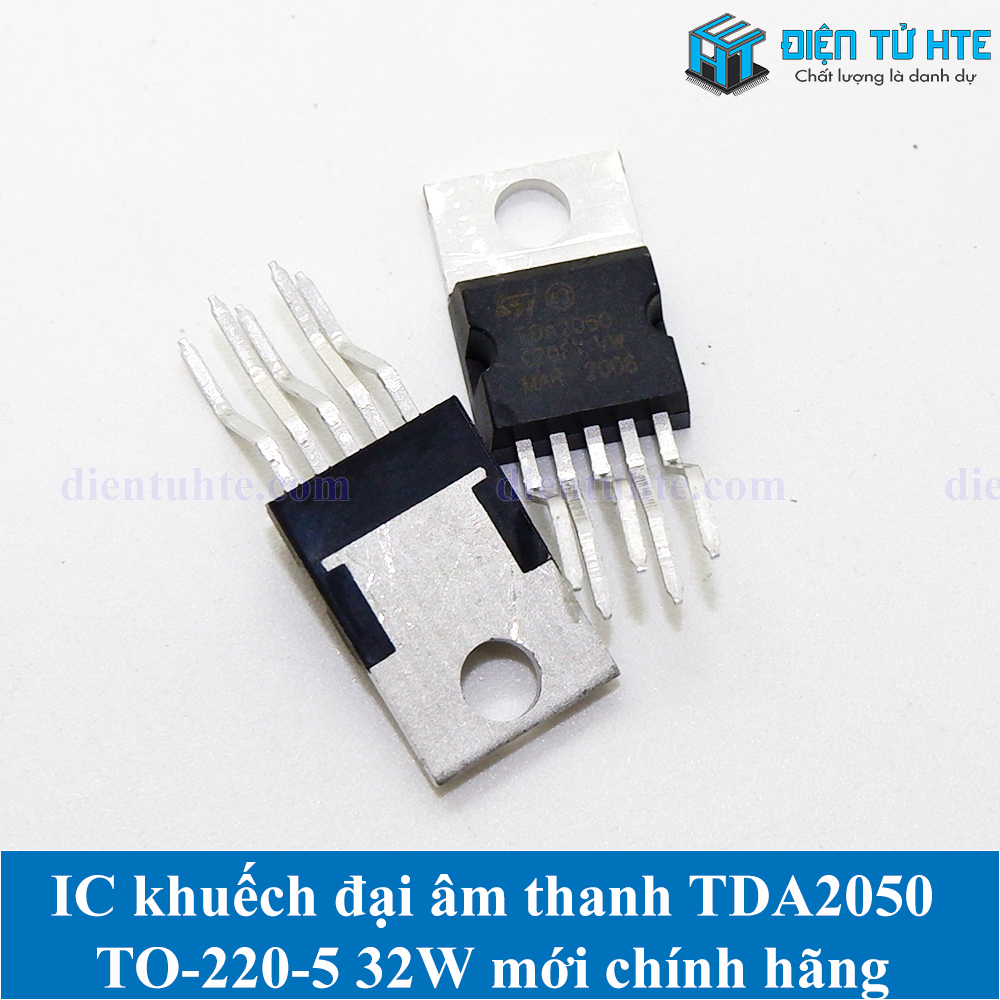 Ic khuếch đại âm thanh tda2050 to-220-5 32w mới chính hãng