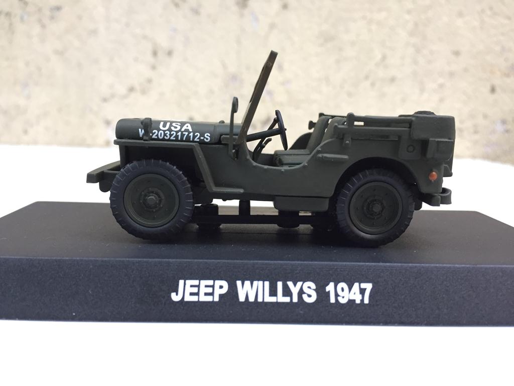 [HCM]Mô hình xe Quân sự Jeep Willy 1947  1:43