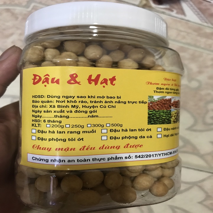 500g Đậu phộng da cá nước cốt dừa