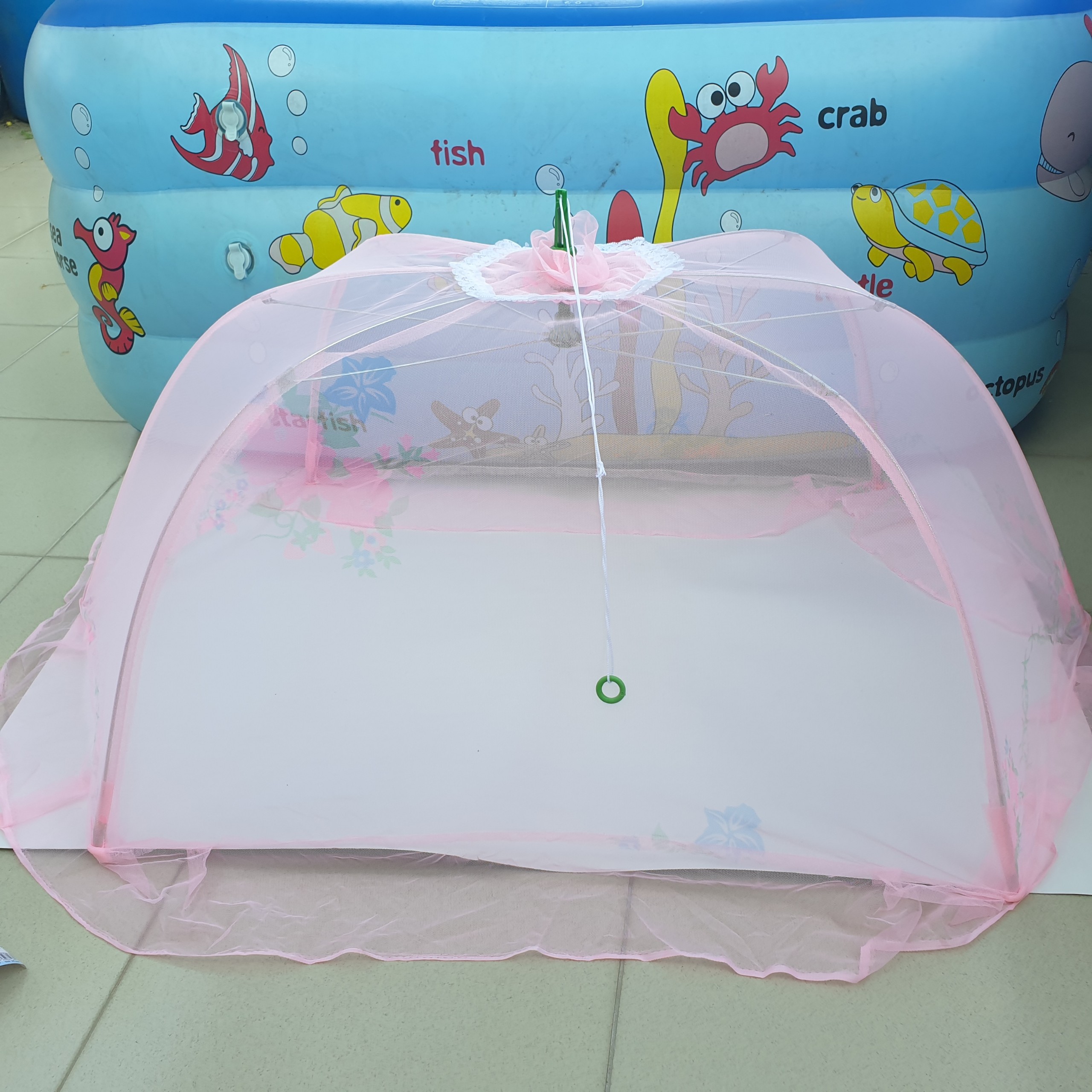 [HCM]Mùng chụp cho bé KACHOOBABY vải Thái - 75x115cm