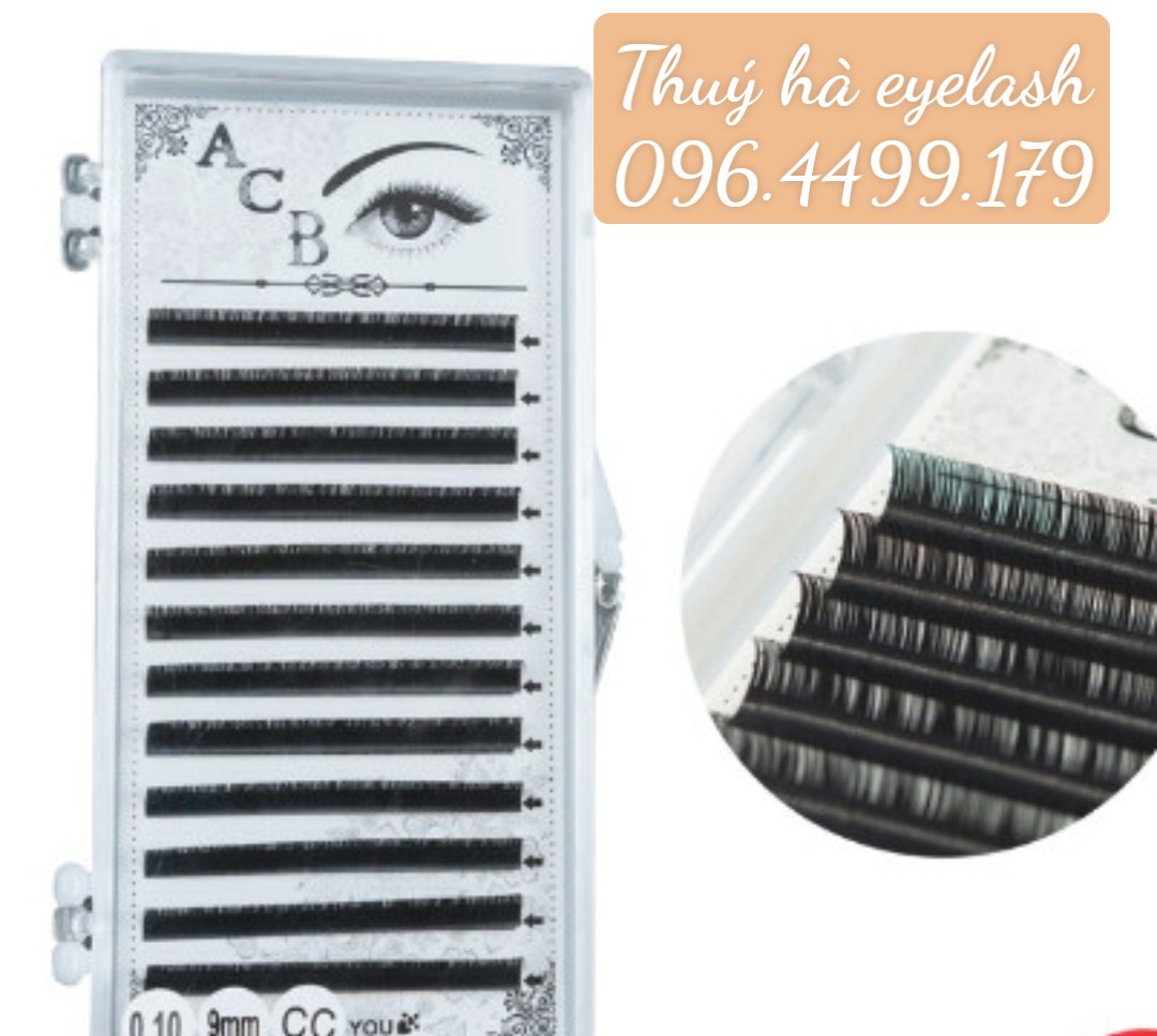 [HCM]Mi khay acb độ cong D dùng để nối mi volume classic- tạo fan