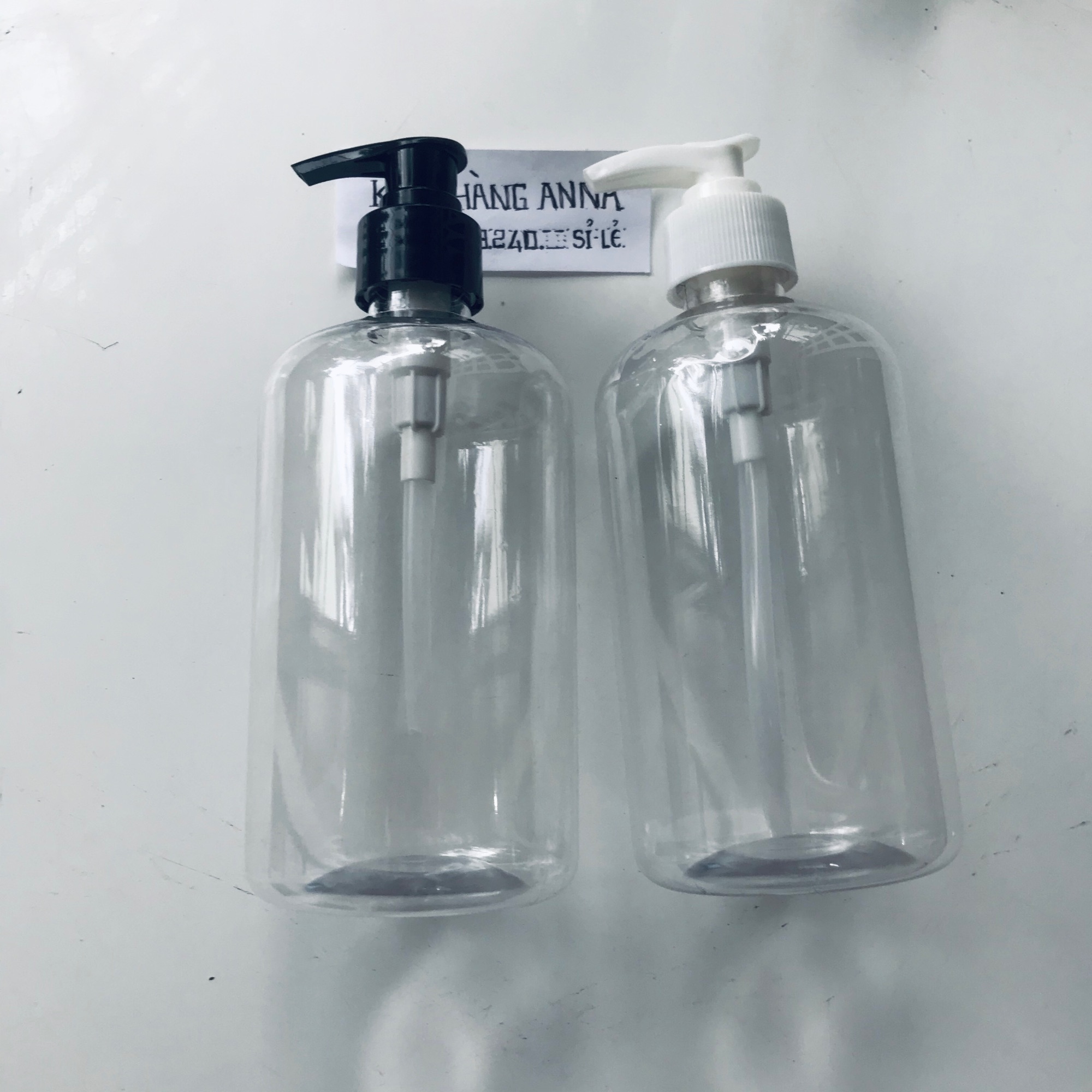 20 chai nhựa màu Nâu/ trong suốt 500m vòi nhấn nhỏ giọt - combo 20 chai pet nhựa vòi nhấn nhỏ giọt 500ml - Chai chiết xà bông - chai đựng dầu gội - chai chiết mỹ phẩm