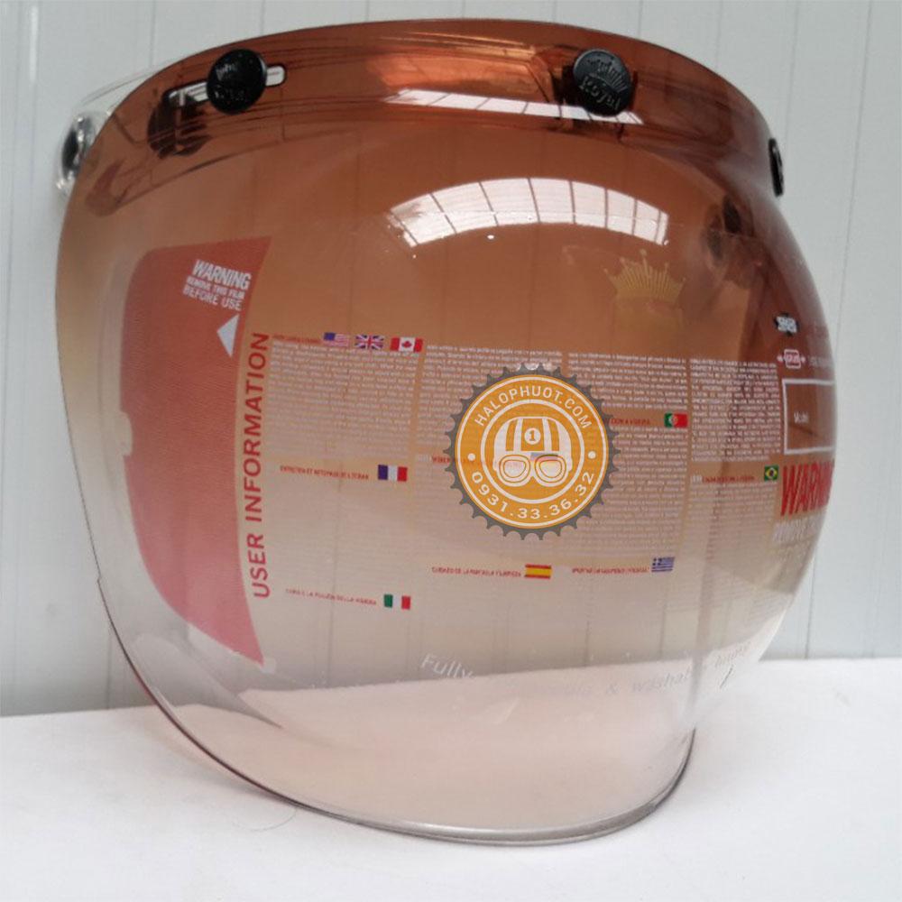 Kính Bubble Royal cho nón bảo hiểm 3/4 (2 màu)