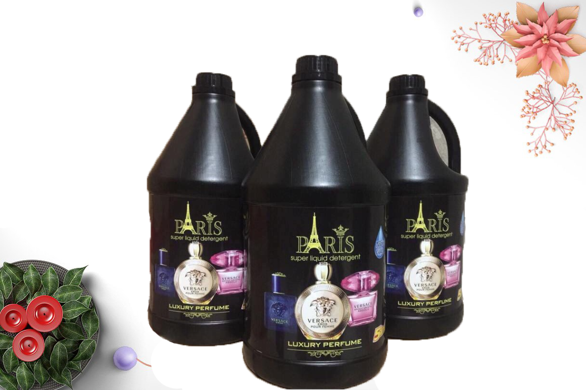 Nước Giặt Quần Áo Paris 3.6 lít hàng chuẩn