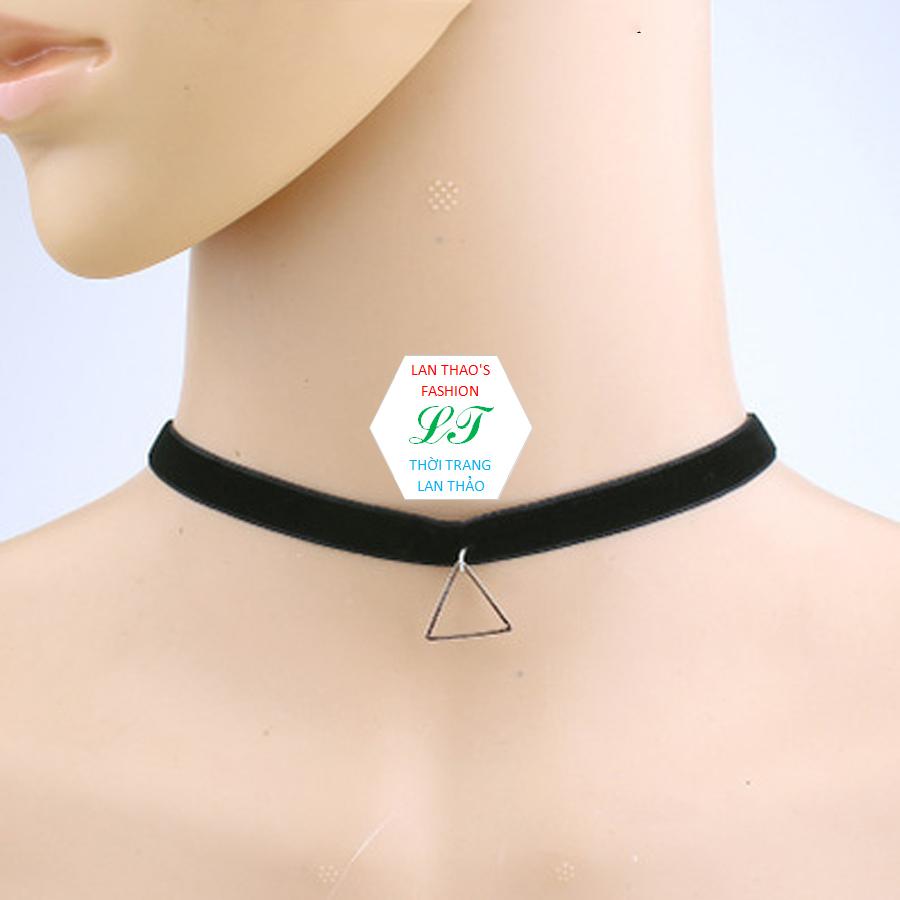 Freeship Vòng cổ choker chuỗi trái tim xinh VCC037
