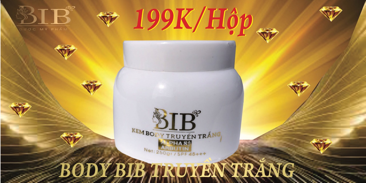 KEM BODY MỀM BIB HƯƠNG NƯỚCHOA