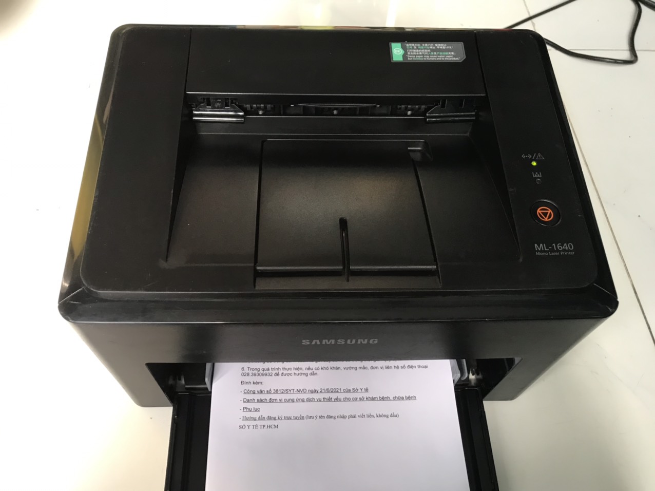 Máy in samsung ml1640