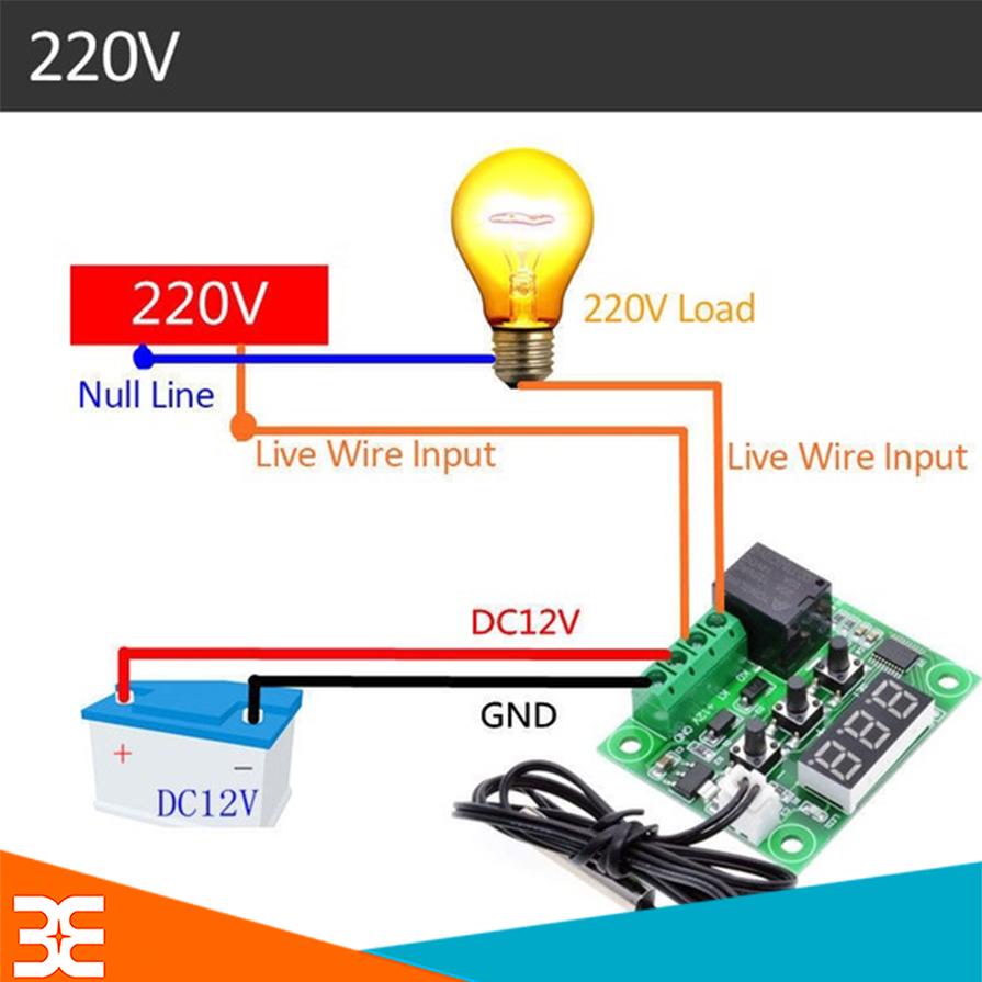 Module Khống Chế Nhiệt Độ W1209