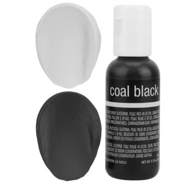 Màu thực phẩm đen coal black Chefmaster 20g