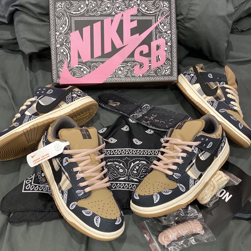 GIÀY SB.DUNK TRAVIS COT LAI AU [ FULL BOX + FREE SHIP ]