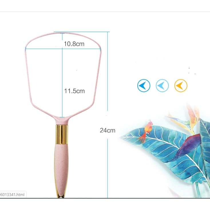 Gương soi cầm tay kiểu Hàn Quốc