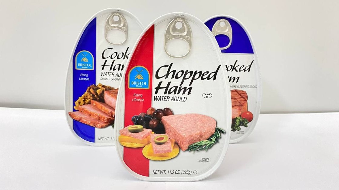 Thịt hộp xắt nhỏ Chopped Ham Bristol 325g