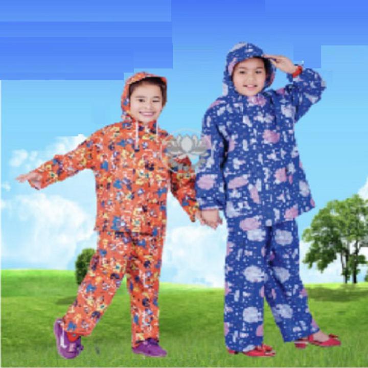 [HCM]áo mưa bộ cho trẻ em