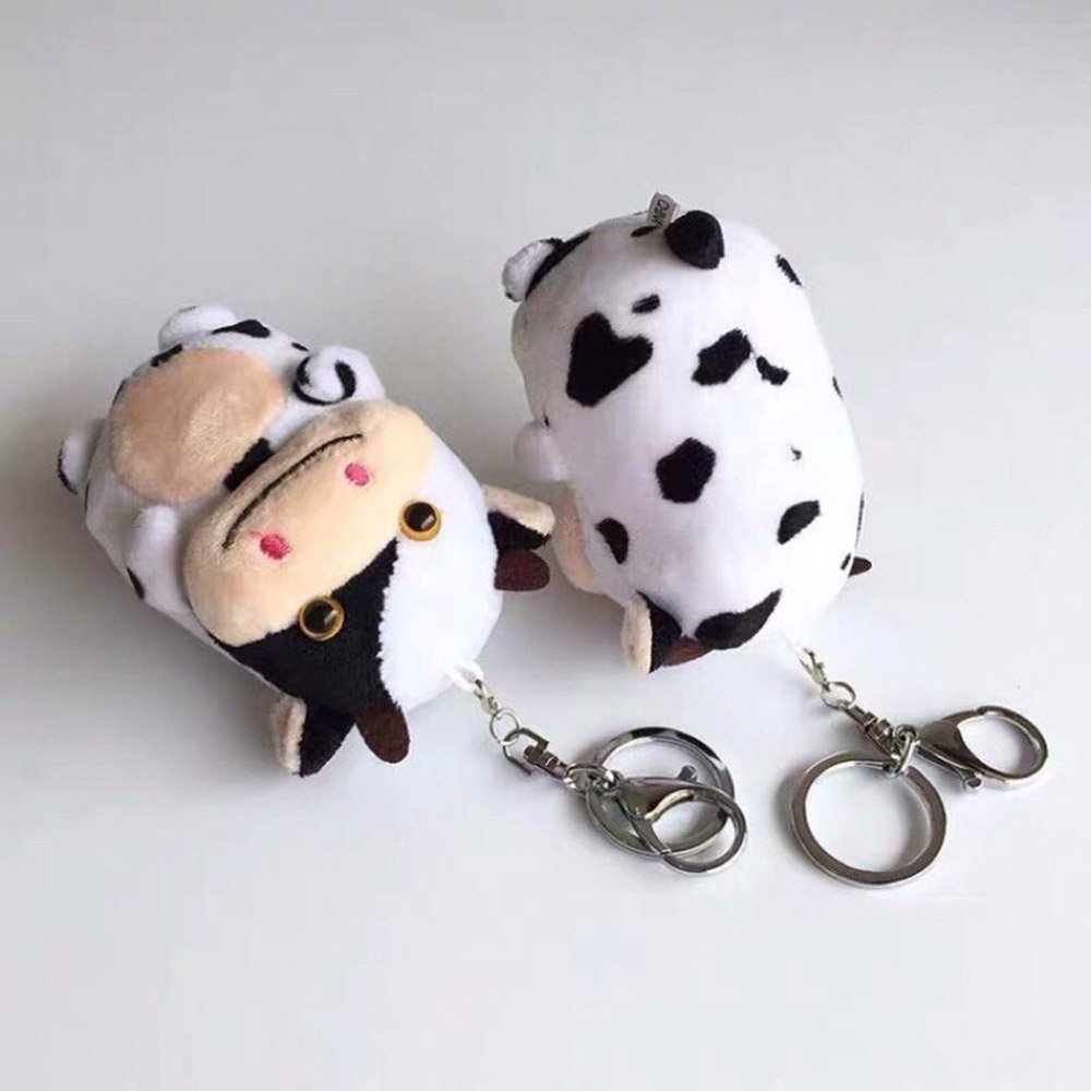 Móc khóa bò sữa đáng yêu-BALOHA