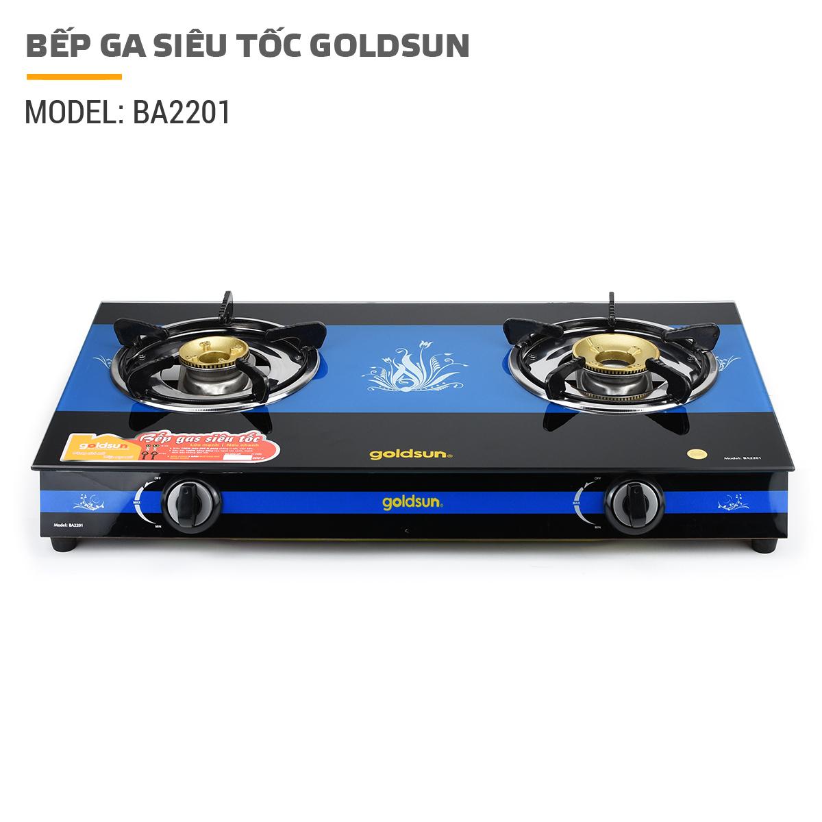 Bếp gas siêu tốc Goldsun Goldsun BA2201
