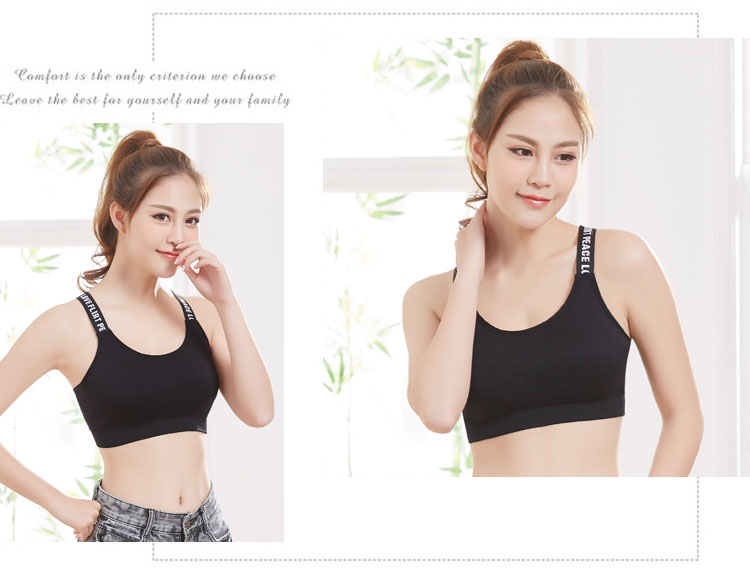 Áo Bra dây chéo 2 màu Đen Trắng