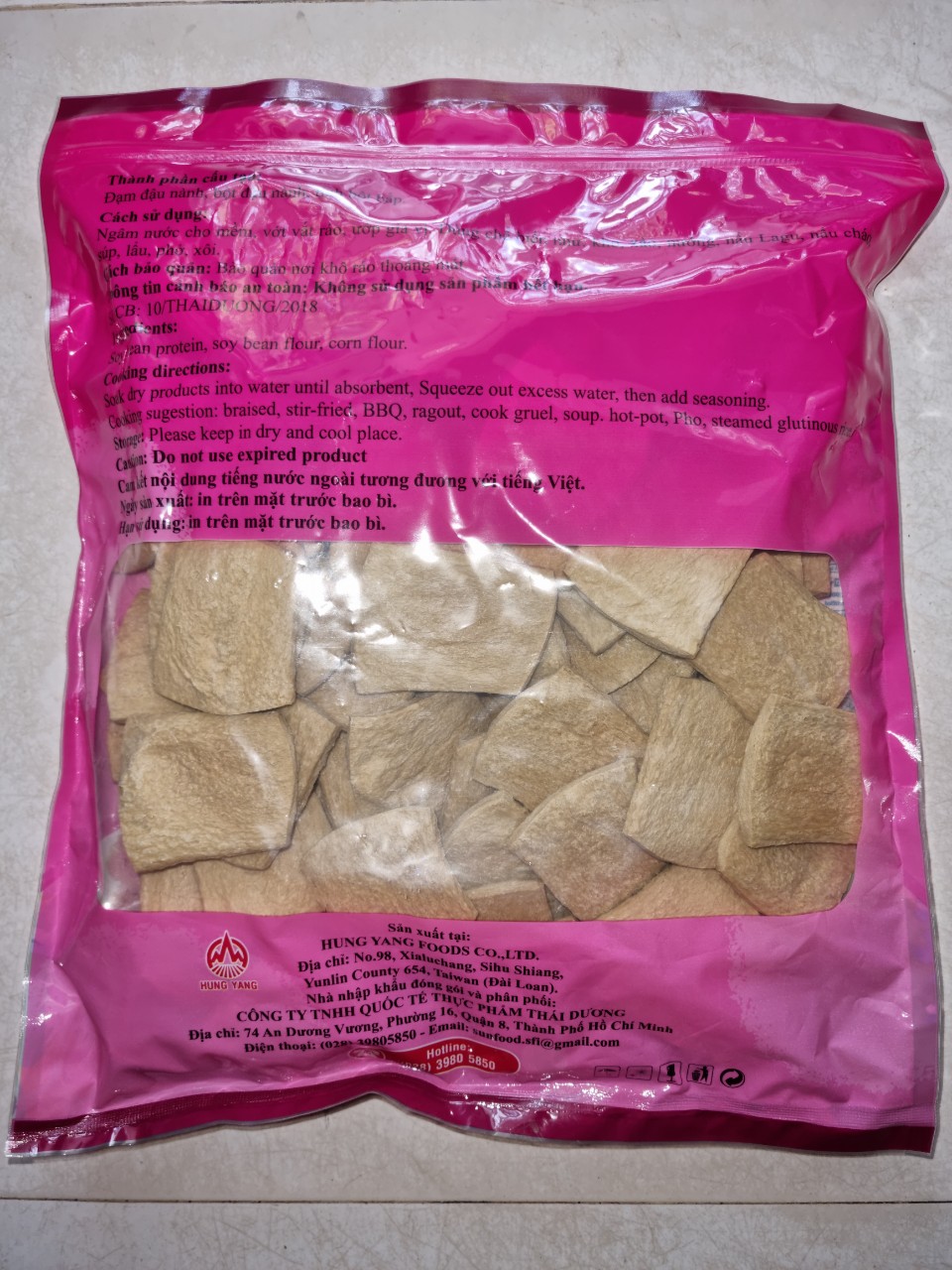 SƯỜN NON CHAY A THÁI DƯƠNG TÚI 1KG