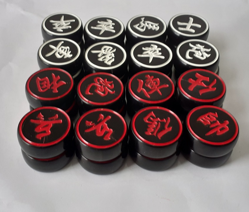 Quân cờ tướng bằng sừng trâu