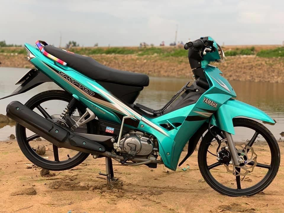 Tem rời Sirius Crypton dán xe xám xi măng Crom