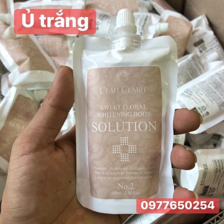 Ủ trắng cơ thể Leau Claire