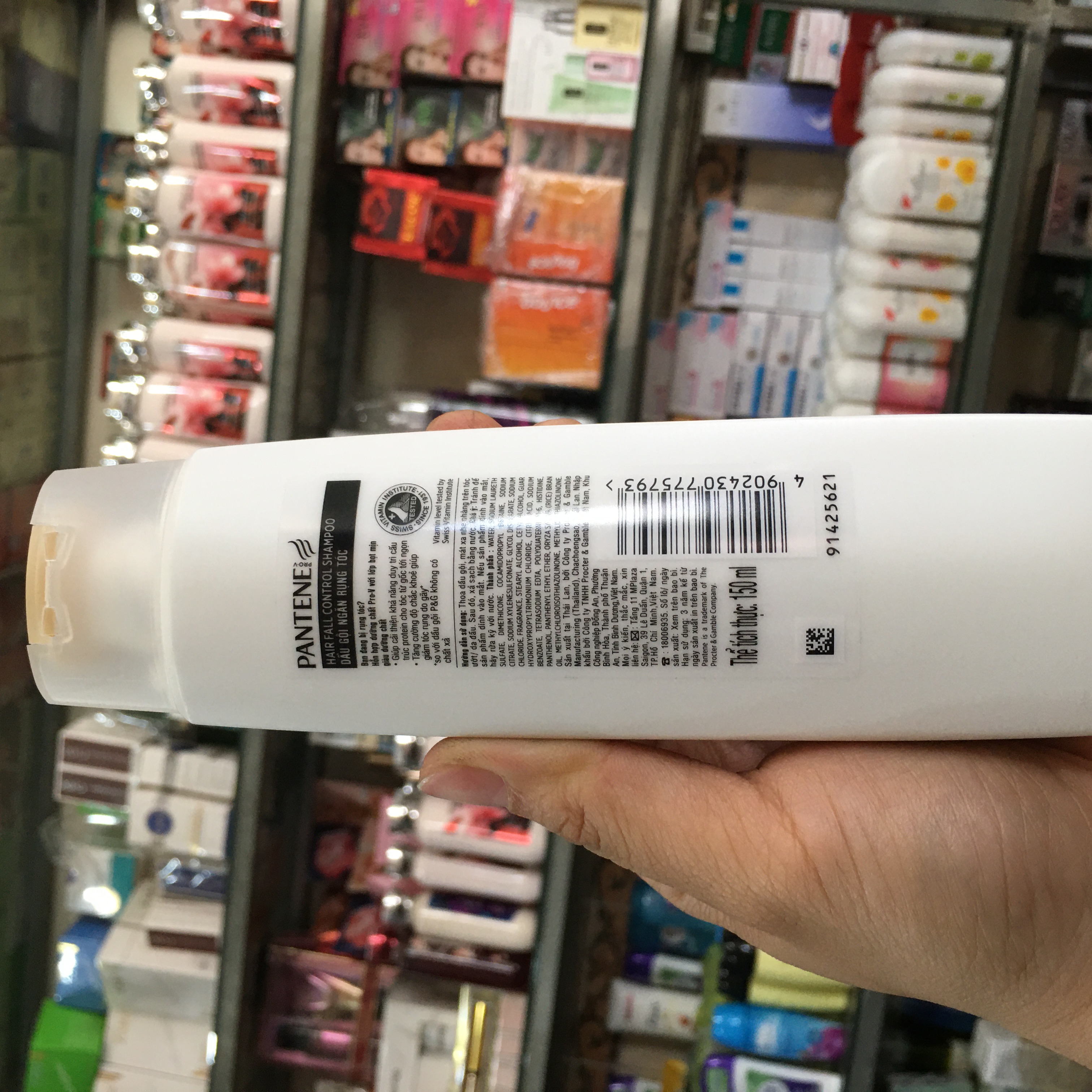 Dầu gội Pantene ngăn rụng tóc 150ml
