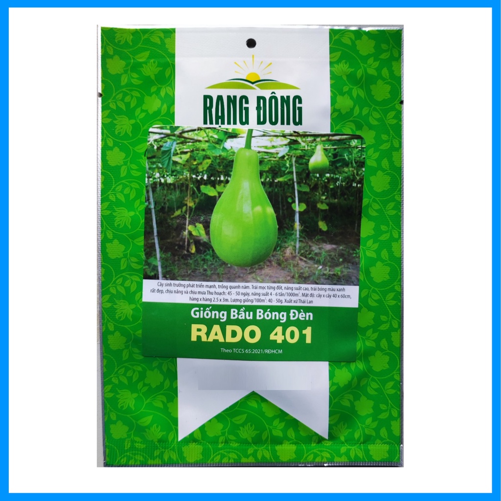 Hạt Giống Bầu Bóng Đèn Gói 1gr - RADO 401