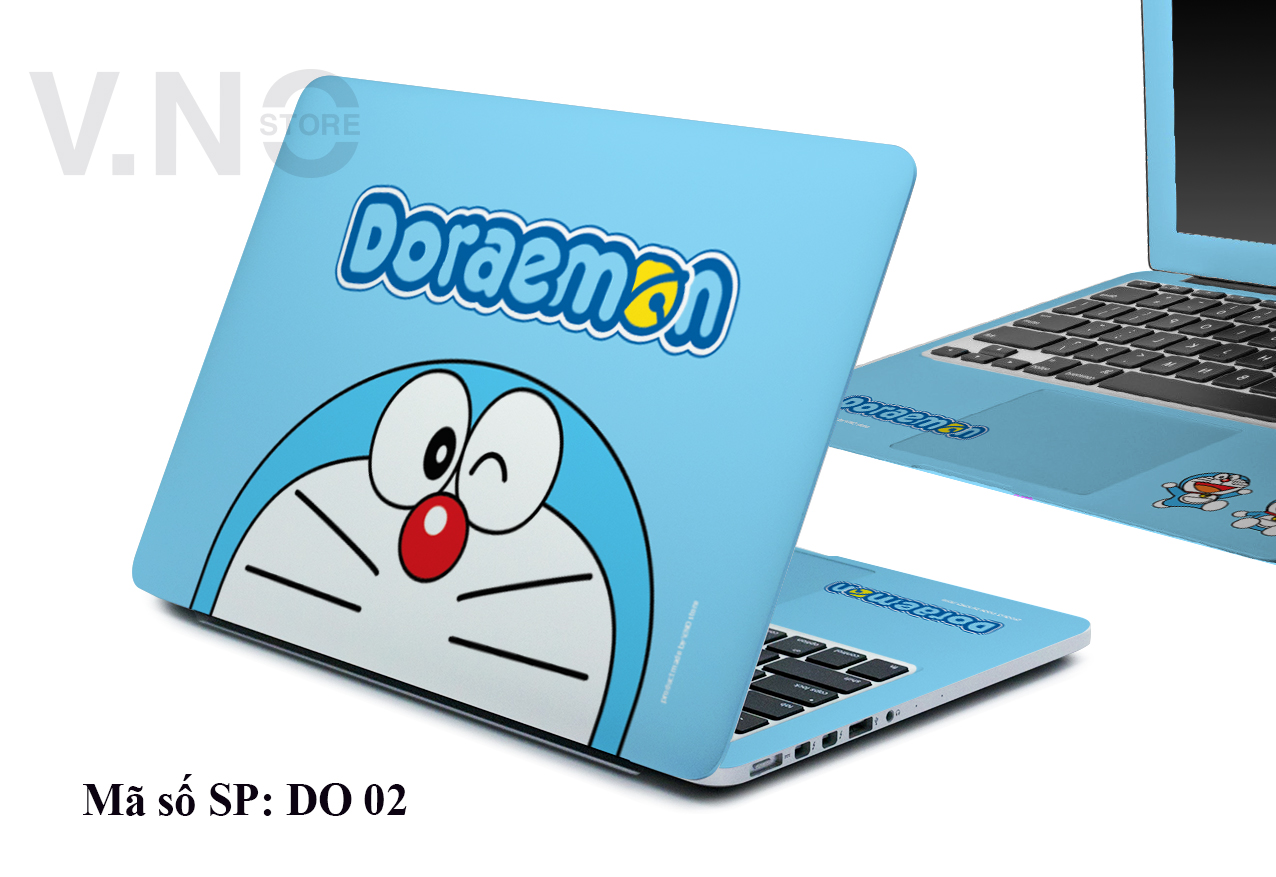 [HCM]Decal dán laptop Doraemon 2  - V.NO SKIN cho các dòng máy dell/acer/asus/lenovo/hp