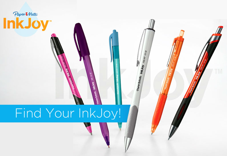 [HCM]Bút bi bấm Paper Mate® InkJoy 100RT - 1.0mm