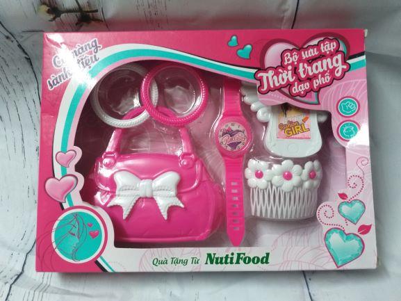 Bộ đồ chơi thời trang dạo phố bé gái