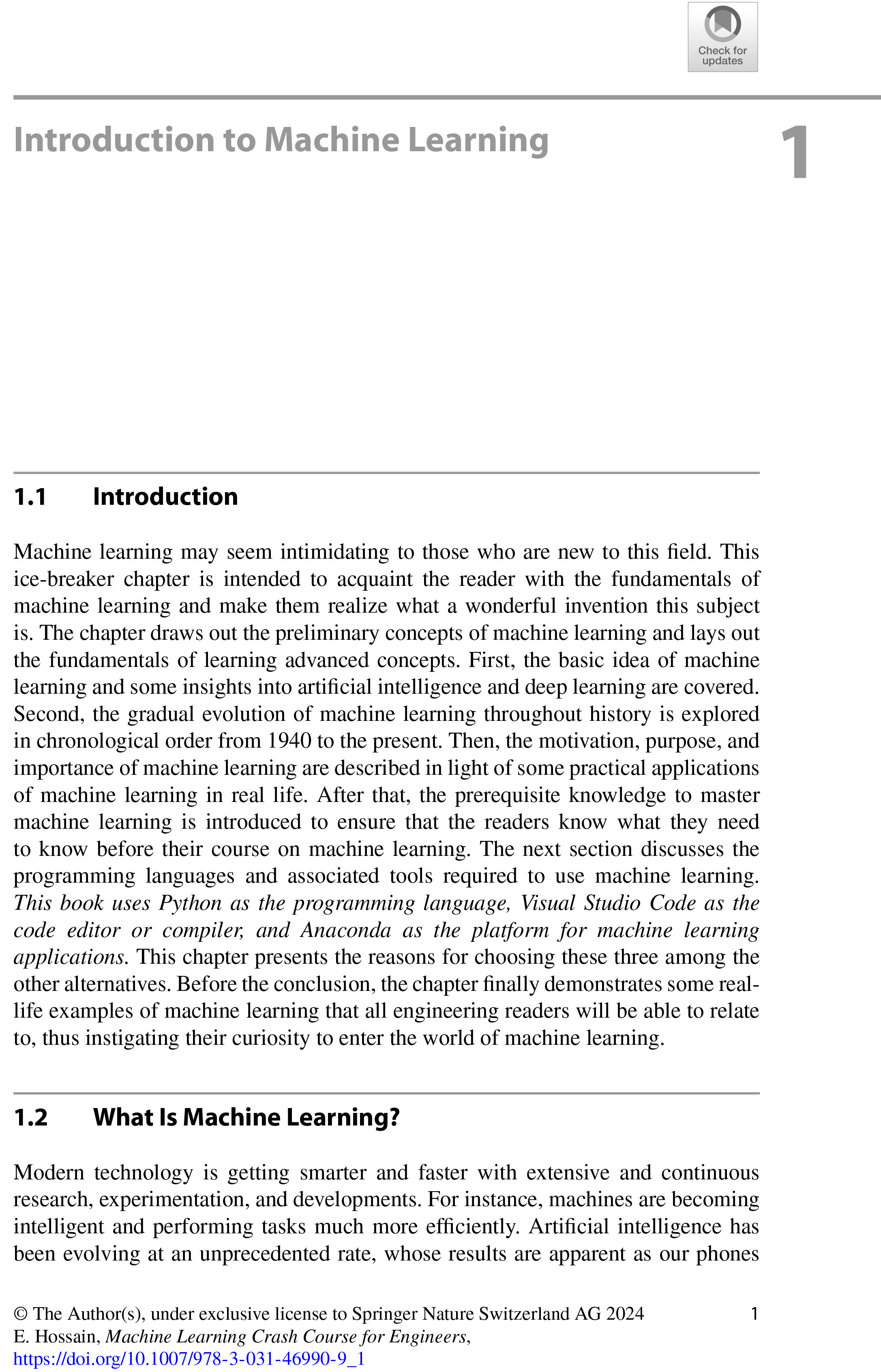 Sách Machine Learning Crash Course for Engineers