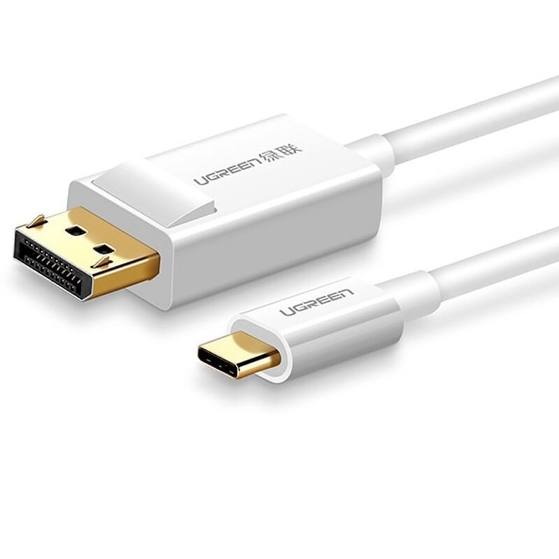 Ugreen 40420 1.5m màu trắng cáp chuyển đổi type c sang displayport dương mm139