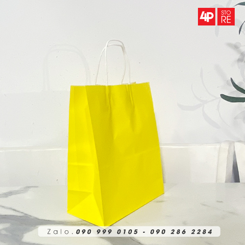 01 TÚI KRAFT VÀNG KRAFT 120GSM - NHIỀU SIZE