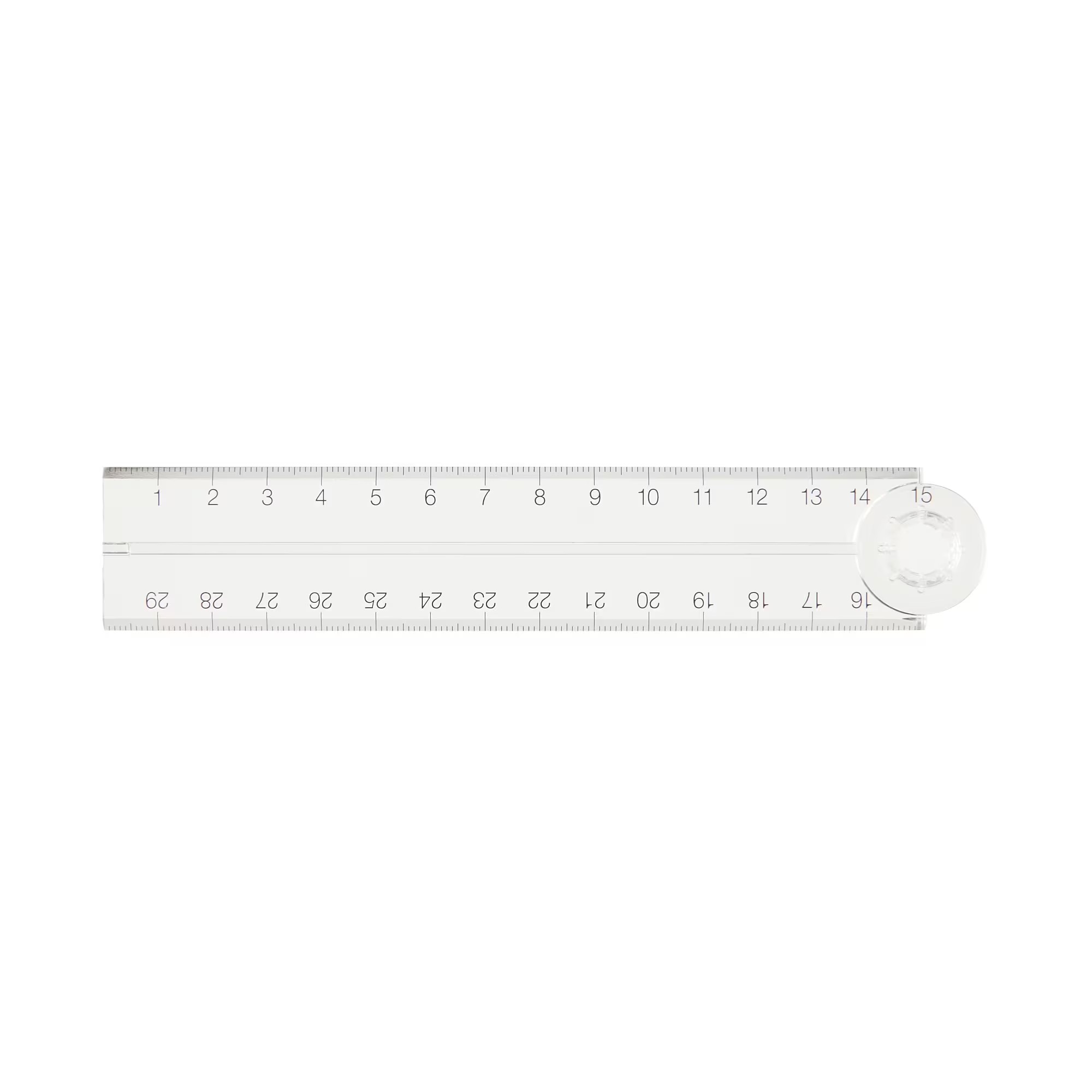 Thước Đôi Polycarbonate MUJI