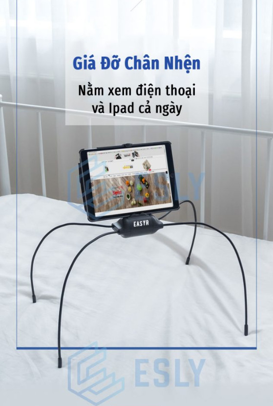 PKTL - Giá Đỡ Điện Thoại và IPad Chân Nhện EASYR