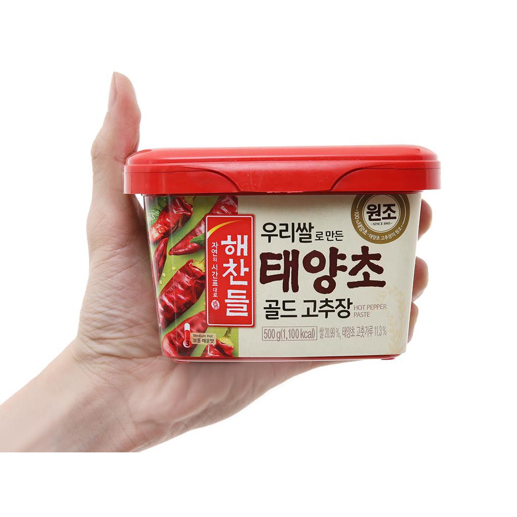 Tương ớt Hàn Quốc Haechandle (Hộp 200g,500g)