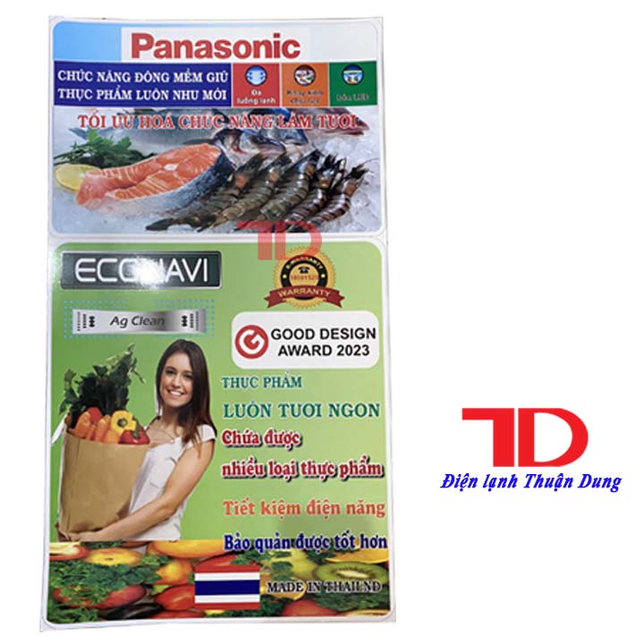 Tem dán tủ lạnh Panasonic, Tem tủ lạnh - Điện Lạnh Thuận Dung