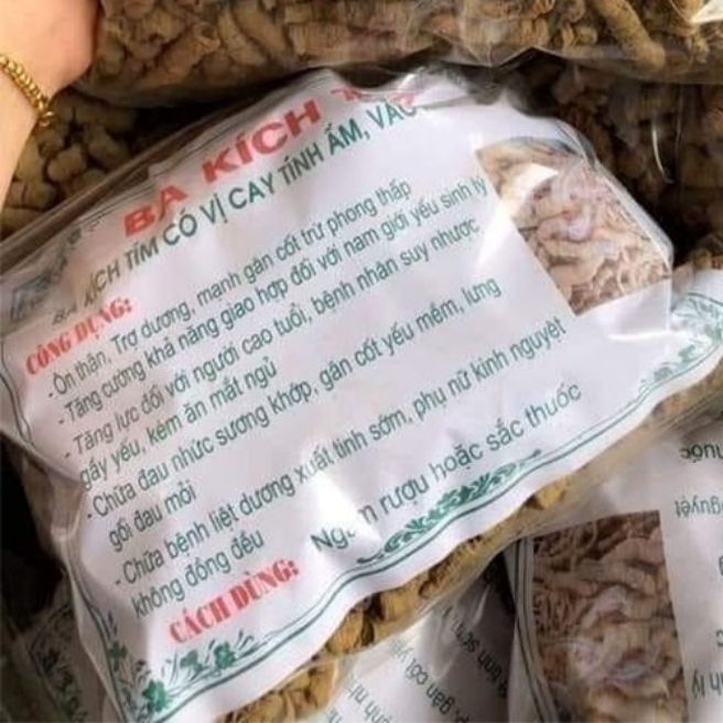 500g ba kích tím khô