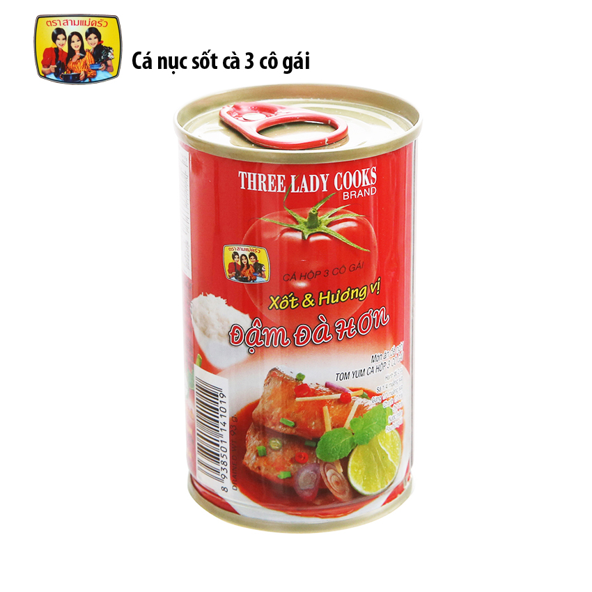 Cá Nục Sốt Cà 3 Cô Gái (Lon 155g)